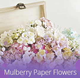Mulberry Paper Flowers